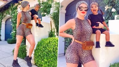 Yo or Hell No! How Does Khloe Kardashian’s Leopard Print Romper from Naked Wardrobe Rank on a Scale of 1 to WHOA?