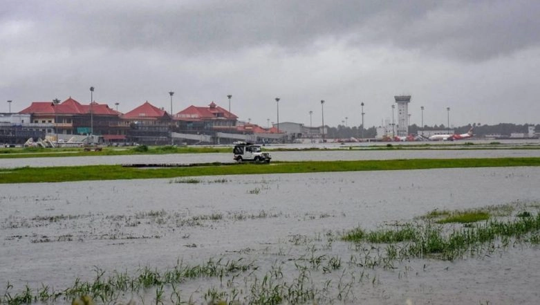 Kochi Airport Shut Till Sunday Amid Incessant Rainfall, Flood Situation in Kerala; 20 Killed So Far