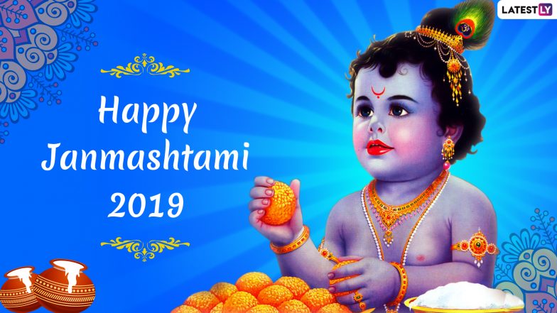 Krishna Janmashtami 2019 Images & HD Wallpapers Free Download Online:  WhatsApp Messages in Hindi, Ladoo Gopal Stickers, Photos, SMS, Kanha Quotes  and Greetings to Wish This Gokulashtami | 🙏🏻 LatestLY