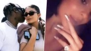 Kylie Jenner and Boyfriend Travis Scott Enjoy Smoking Weed Together (Watch Video)