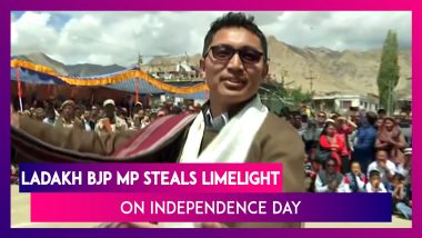 Ladakh BJP MP Jamyang Namgyal Steals Limelight On 73rd Independence Day, Performs Traditional Dance