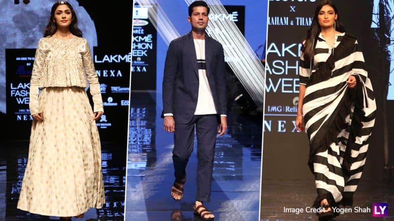 LFW 2019 Day 3: Mrunal Thakur, Athiya Shetty, Sumeet Vyas Dazzle at Lakme Fashion Week Winter/Festive LFW 2019 Day 3: Mrunal Thakur, Athiya Shetty, Sumeet Vyas Dazzle at Lakme Fashion Week Winter/Festive