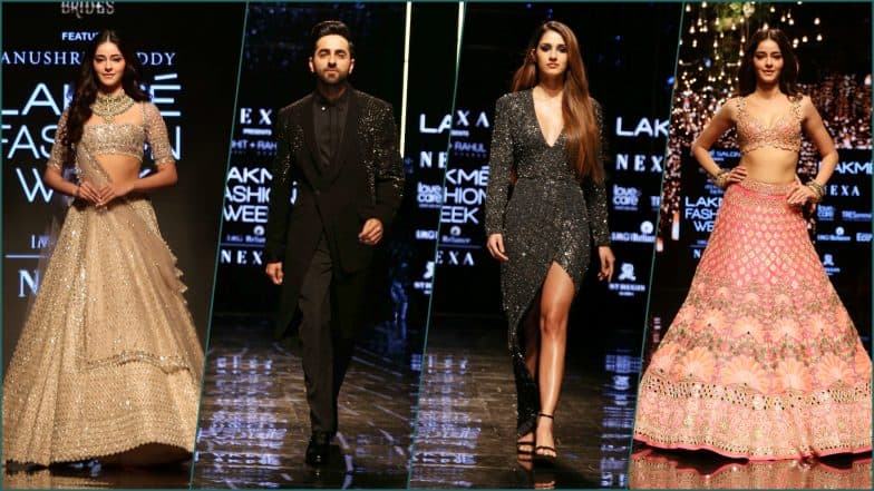 LFW 2019 Day 4 Photos: Ayushmann Khurrana, Disha Patani and Ananya Panday Make Lakme Fashion Week Winter/Festive Edition High on Bollywood Quotient LFW 2019 Day 4 Photos: Ayushmann Khurrana, Disha Patani and Ananya Panday Make Lakme Fashion Week Winter/Festive Edition High on Bollywood Quotient