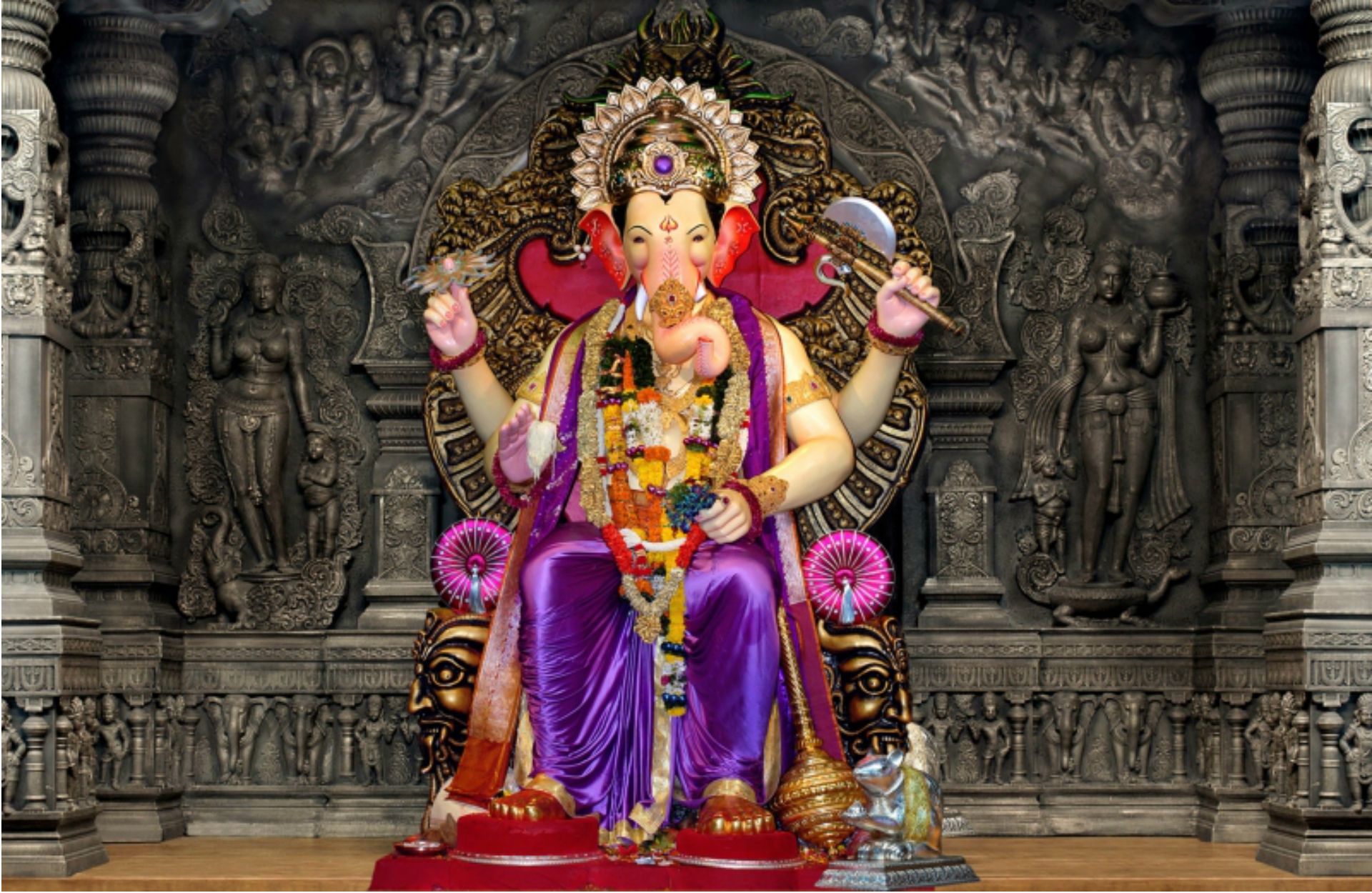 Lalbaugcha Raja 2019 First Look HD Images For Free Download Online 