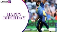 Happy Birthday Lasith Malinga! Family Photos of Sri Lankan Cricketer With Wife Tanya Parera and Kids are Lovable