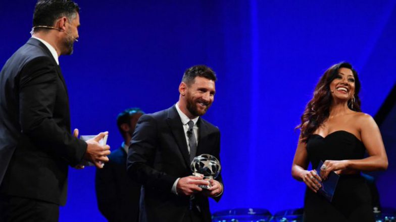 Lionel Messi Wins UEFA Champions League Forward of the Season