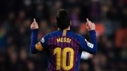 Lionel Messi in FIFA Puskas Award 2019 Nominees' List, in Fray to Join Cristiano Ronaldo and Neymar for Scoring 'Most Beautiful' Goal