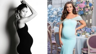 Lisa Haydon and Amy Jackson's Pregnancy Photo-shoot in London Shows How to Flaunt Baby Bump in Style (View Pics)