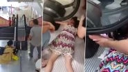Little Girl's Entire Arm Gets Sucked Into Escalator in China, Horrifying Video Serves Warning to All Parents