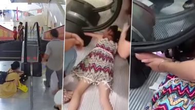 Little Girl's Entire Arm Gets Sucked Into Escalator in China, Horrifying Video Serves Warning to All Parents