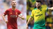 Liverpool vs Norwich City Free Live Streaming Online: How to Get Premier League 2019&ndash;20 Match Live Telecast on TV & Football Score Updates in Indian Time?