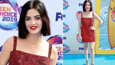 Yo or Hell No! Lucy Hale in Jean Paul Gaultier for the FOX’s Teen Choice Awards 2019