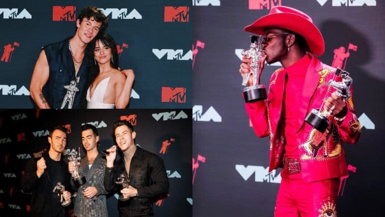 MTV Video Music Awards 2019 Full Winners List: Ariana Grande, Lil Nas X, the Jonas Brothers, Billie Eilish Take Home Majority Of The Trophies! MTV Video Music Awards 2019 Full Winners List: Ariana Grande, Lil Nas X, the Jonas Brothers, Billie Eilish Take Home Majority Of The Trophies!