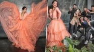 Yo or Hell No! Malaika Arora Opts for a Peach Ruffled Jason Grech Gown for IFFM 2019