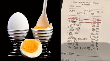 Mumbai's Four Seasons Hotel Charges Rs 1700 For 2 Boiled Eggs! Reminds Netizens of Rahul Bose's Banana Episode