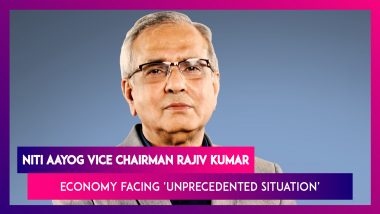 NITI Aayog Vice Chairman Rajiv Kumar Rings Alarm Bell For Economy, Calls Downturn ‘Unprecedented’