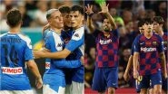Barcelona vs Napoli, UEFA Champions League 2020 Round of 16 Match to be Played Behind Closed Doors Amid Coronavirus Fears