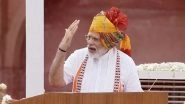 PM Narendra Modi Independence Day 2019 Address From Red Fort: Prime Minister Links Kashmir Move to Sardar Vallabhbhai Patel's Dream; Here Are Highlights of His August 15 Speech