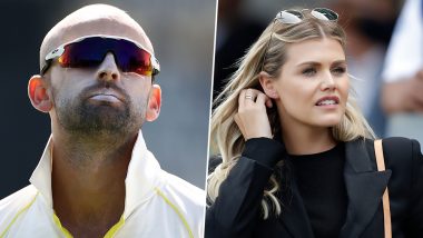 Ashes 2019: Nathan Lyon’s Girlfriend Emma McCarthy Spotted Cheering from Edgbaston Stands on Opening Day of First Test