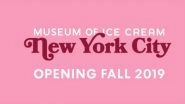 Museum of Ice Cream to Launch in New York