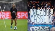 PSG Fans Display Banners Asking Neymar to 'Get Out of the Club' During PSG vs Nimes Game