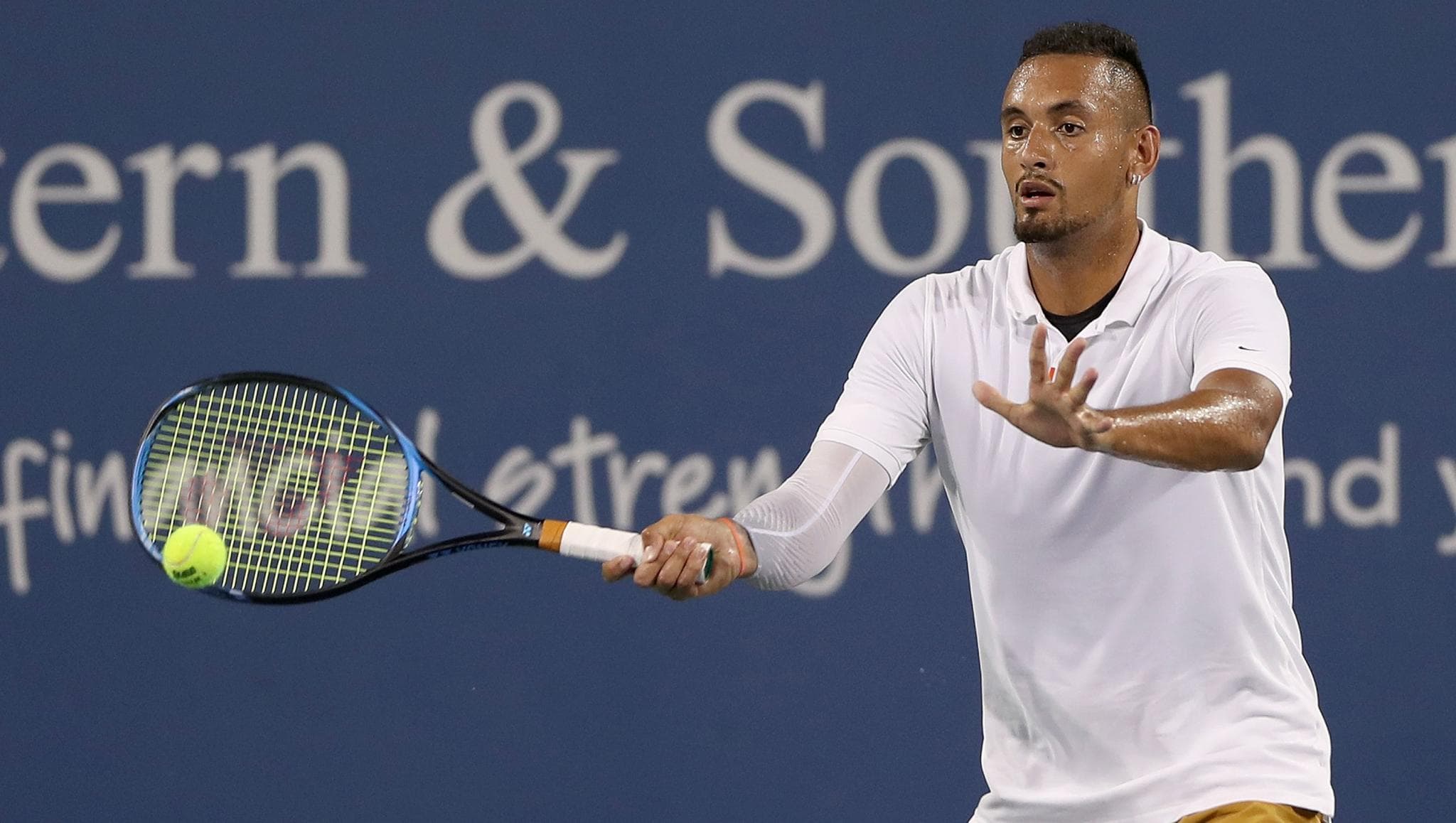 Nick Kyrgios Offers Food To Needy, Says 'Don’t Go to Sleep With an Empty Stomach' Nick Kyrgios Offers Food To Needy, Says 'Don’t Go to Sleep With an Empty Stomach'