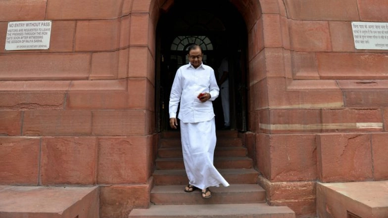 P Chidambaram Allowed Home-Cooked Food Once a Day While in Judicial Custody in INX Media Case