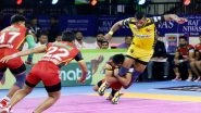 PKL 2019 Results: Bengaluru Bulls Climbs to Third with a 47&ndash;26 Victory Against Telugu Titans