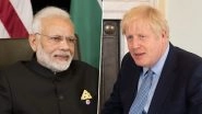 Hope British PM Boris Johnson Enjoyed Samosas and Sweets Too, Says Narendra Modi Replies to Diwali Greetings