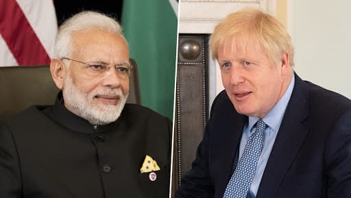 Narendra Modi Congratulates UK PM Boris Johnson, Raises Concern Over Anti-India Protests Outside Indian High Commission Narendra Modi Congratulates UK PM Boris Johnson, Raises Concern Over Anti-India Protests Outside Indian High Commission