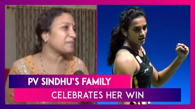 PV Sindhu’s Family Celebrates Her Glorious Win At BWF World Championships 2019