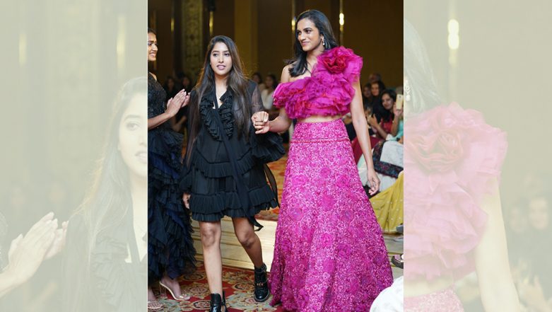 PV Sindhu Walks Ramp for Designer Shriya Bhupal (See Pictures)