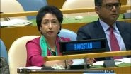 Pakistan Envoy Meets UNGA President Maria Fernanda Espinosa, Discusses Jammu and Kashmir Situation