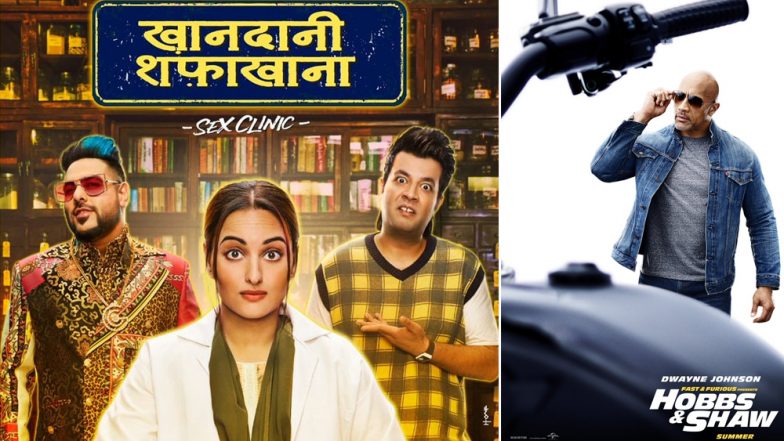Box Office Report: Sonakshi Sinha Starrer Khandaani Shafakhana Off to a Disastrous Start, Hollywood Action Flick Hobbs & Shaw Witnesses Good Occupancy