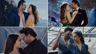 Saaho Song Enni Soni: Prabhas and Shraddha Kapoor’s Crackling Chemistry and the Sublime Tune Make It a Perfect Love Anthem (Watch Video)