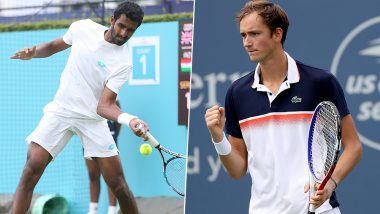 Prajnesh Gunneswaran vs Daniil Medvedev, US Open 2019 Live Streaming & Match Time in IST: Get Telecast & Free Online Stream Details of First Round Tennis Match in India