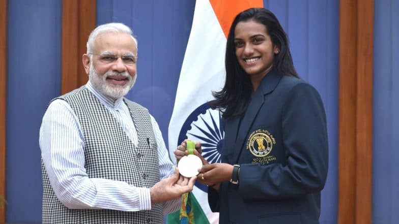 'PV Sindhu's Success Will Inspire Generations': PM Narendra Modi Congratulates Indian Shuttler on Historic BWF World Championships Win 'PV Sindhu's Success Will Inspire Generations': PM Narendra Modi Congratulates Indian Shuttler on Historic BWF World Championships Win
