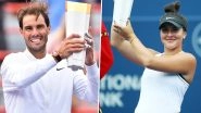 Rafael Nadal and Bianca Andreescu Crowned Champions in Men&rsquo;s Singles and Women&rsquo;s Singles at Rogers Cup 2019