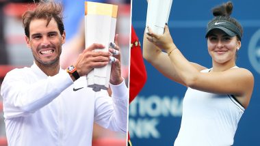 Rafael Nadal and Bianca Andreescu Crowned Champions in Men’s Singles and Women’s Singles at Rogers Cup 2019