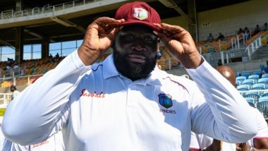 Rahkeem Cornwall, World’s Heaviest Cricketer, Bags Maiden Five-Wicket Haul in Afghanistan vs West Indies One-Off Test 2019