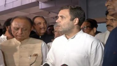 Rahul Gandhi Hits Out at Jammu & Kashmir Governor, Says Situation Far From Normal, 'Media Being Manhandled'