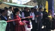 Rajnath Singh Inaugurates Ladakhi-Kisan-Jawan-Vigyan Mela in Leh