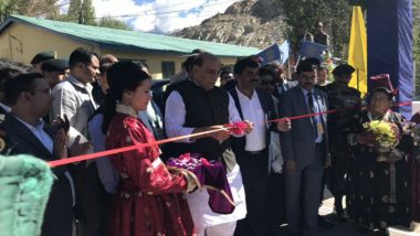 Rajnath Singh Inaugurates Ladakhi-Kisan-Jawan-Vigyan Mela in Leh