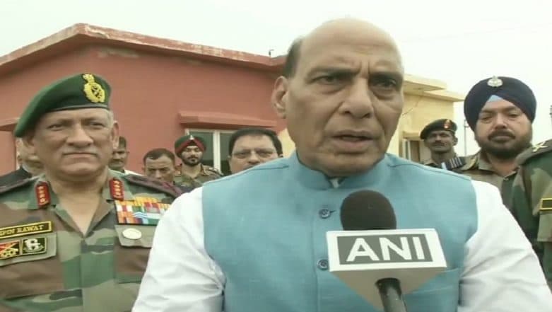 'Kashmir is India's Internal Matter': Rajnath Singh Reiterates Stand in Telephonic Conversation With US Counterpart Mark Esper 'Kashmir is India's Internal Matter': Rajnath Singh Reiterates Stand in Telephonic Conversation With US Counterpart Mark Esper