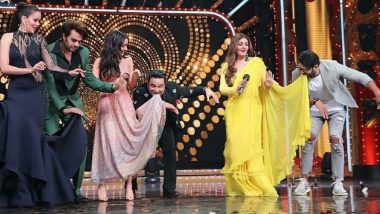 Nach Baliye 9: Prabhas Pulls Off a Salman Khan as He Dances With Raveena Tandon on Jumme Ki Raat (View Pics)