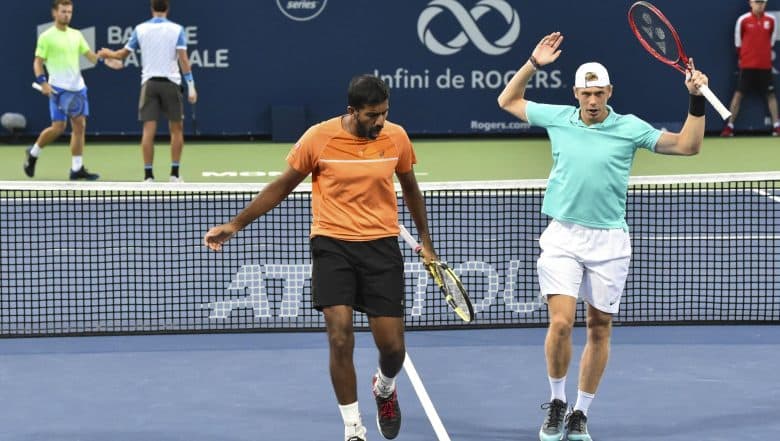 Paris Open 2019: Rohan Bopanna and Denis Shapovalov Enter Quarter-Finals of Tennis Tournament