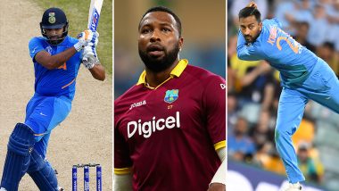 India vs West Indies 3rd T20I 2019: Rohit Sharma, Krunal Pandya, Kieron Pollard and Other Players to Watch Out for at Guyana