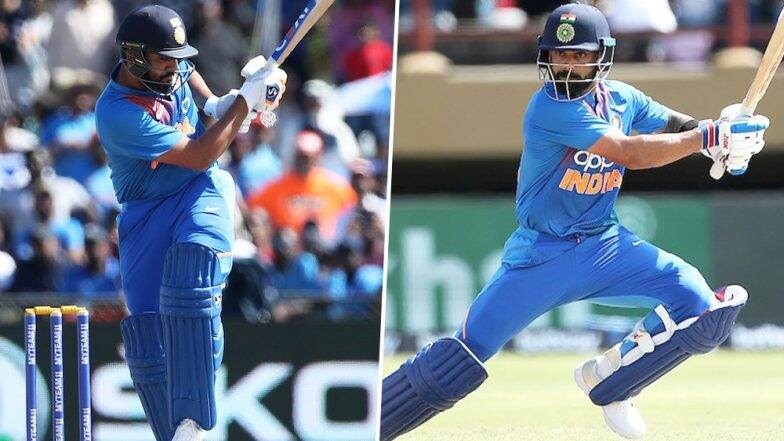 Virat Kohli Surpasses Rohit Sharma to Become the Leading Run Scorer in T20Is, Achieves the Feat in 2nd India vs South Africa T20I 2019 Virat Kohli Surpasses Rohit Sharma to Become the Leading Run Scorer in T20Is, Achieves the Feat in 2nd India vs South Africa T20I 2019