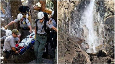 Yosemite National Park Official Warns Tourists After Romanian Traveller Slips and Falls to Death From Waterfall in California