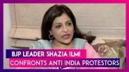 Shazia Ilmi Confronts Pakistani Protestors, Says Important To Protest If Insulted As An Indian